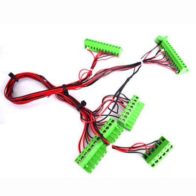 5.08 green connector wire harness